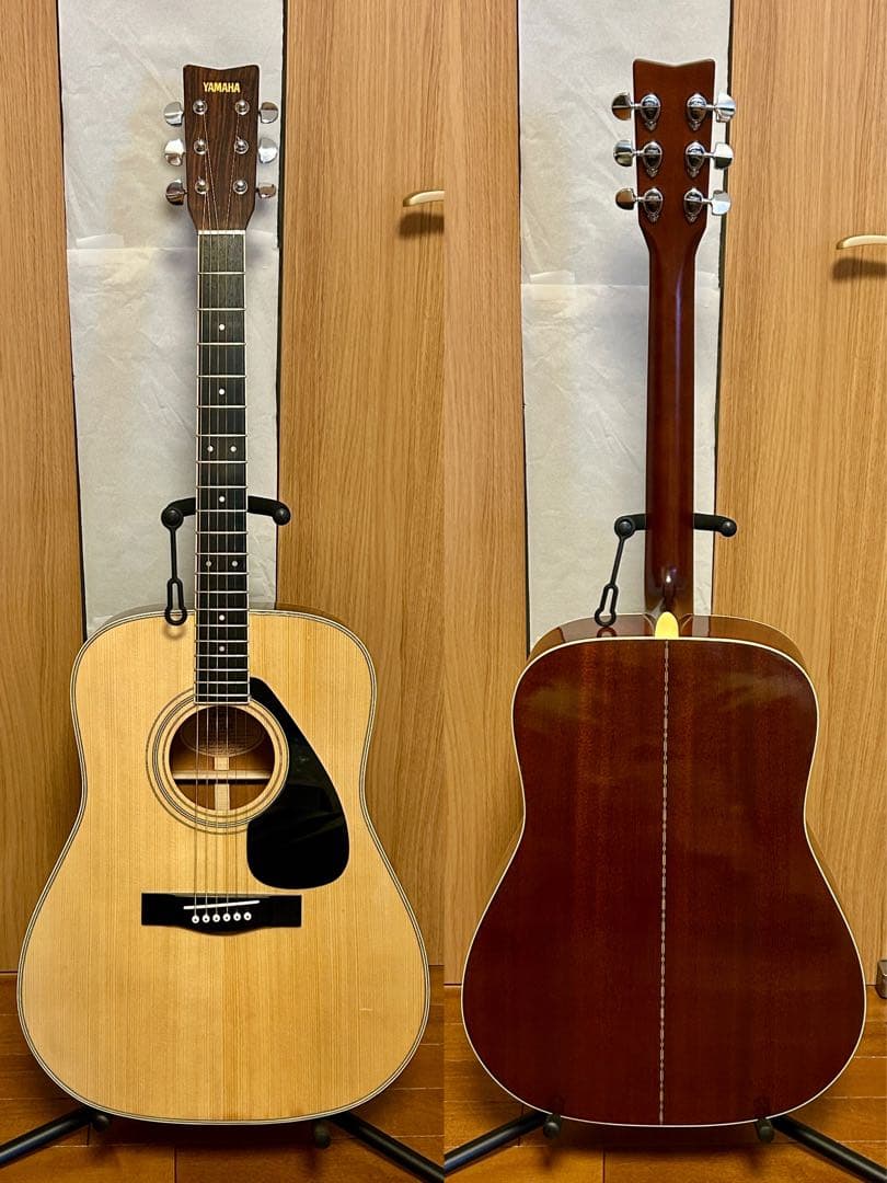 すぐ使える超美品 YAMAHA FG-200D 純正ハードケース付 鍵付き