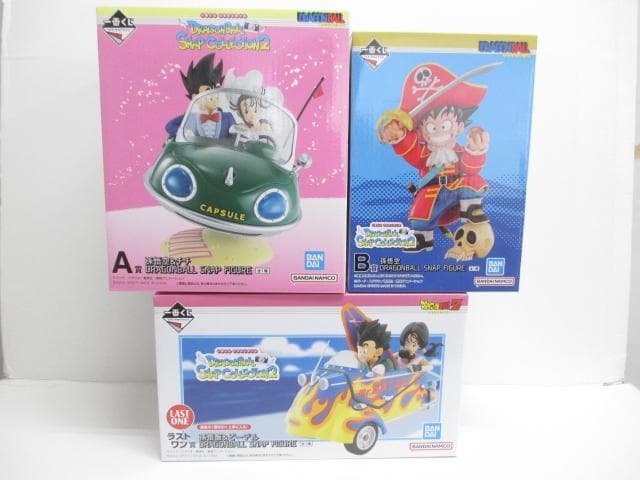 フィギュア 新品 ドラゴンボール ３個セット A賞 B賞 ラストワン賞