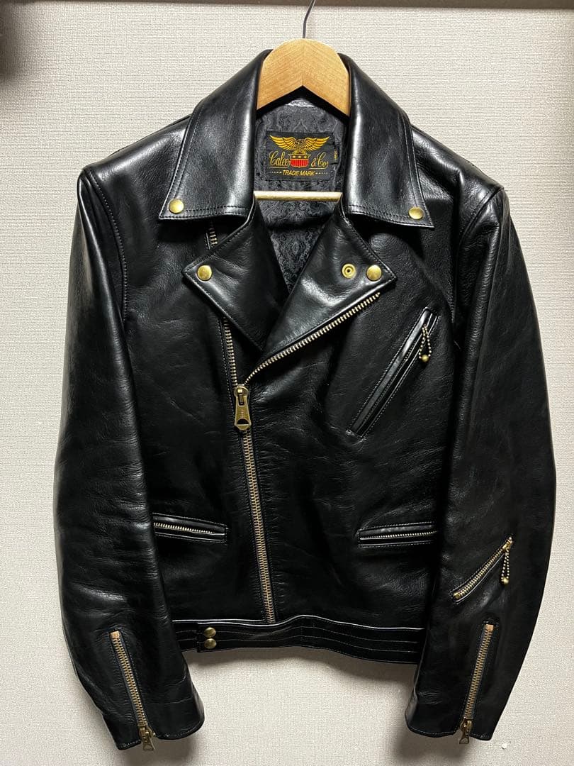 週末セール！　CALEE calee ダブルライダースジャケット 2026年最新】CALEE レザージャケット・ライダースの人気アイテム