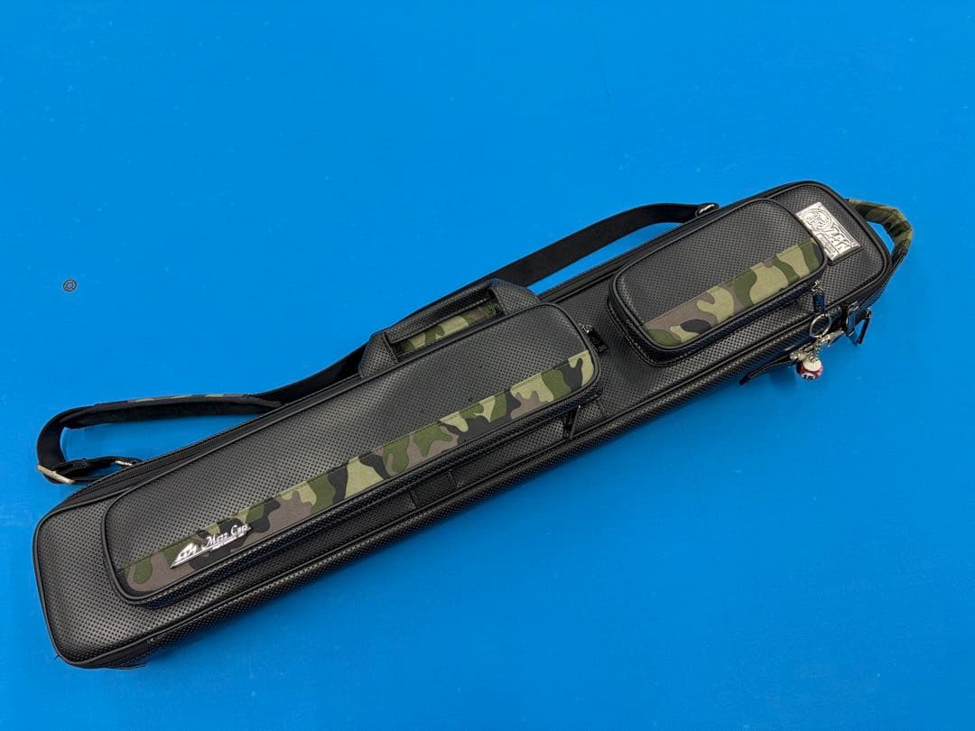 【中古美品】キューケース ZAN ATHLEISUREブラック 迷彩 3B5S