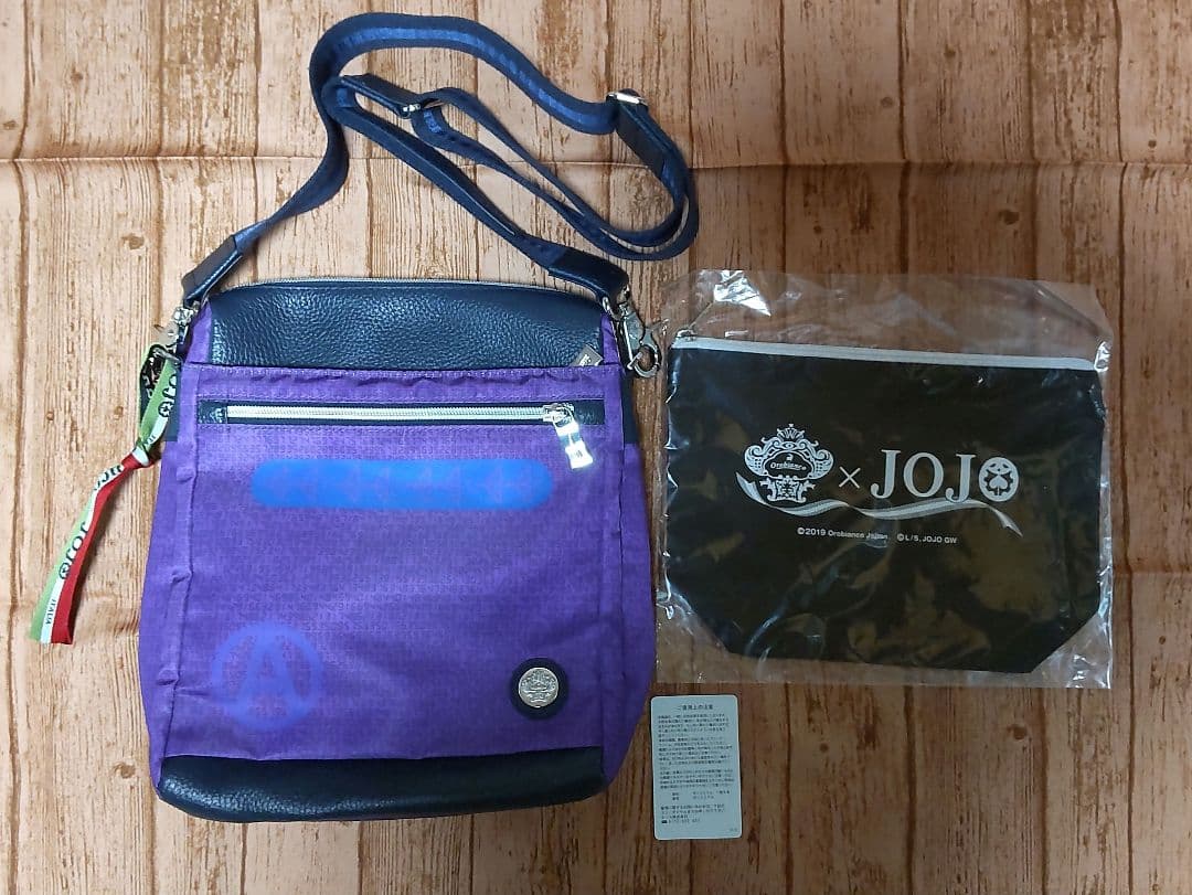 【新品未使用】オロビアンコ×ジョジョの奇妙な冒険 アバッキオ ショルダーバッグ
