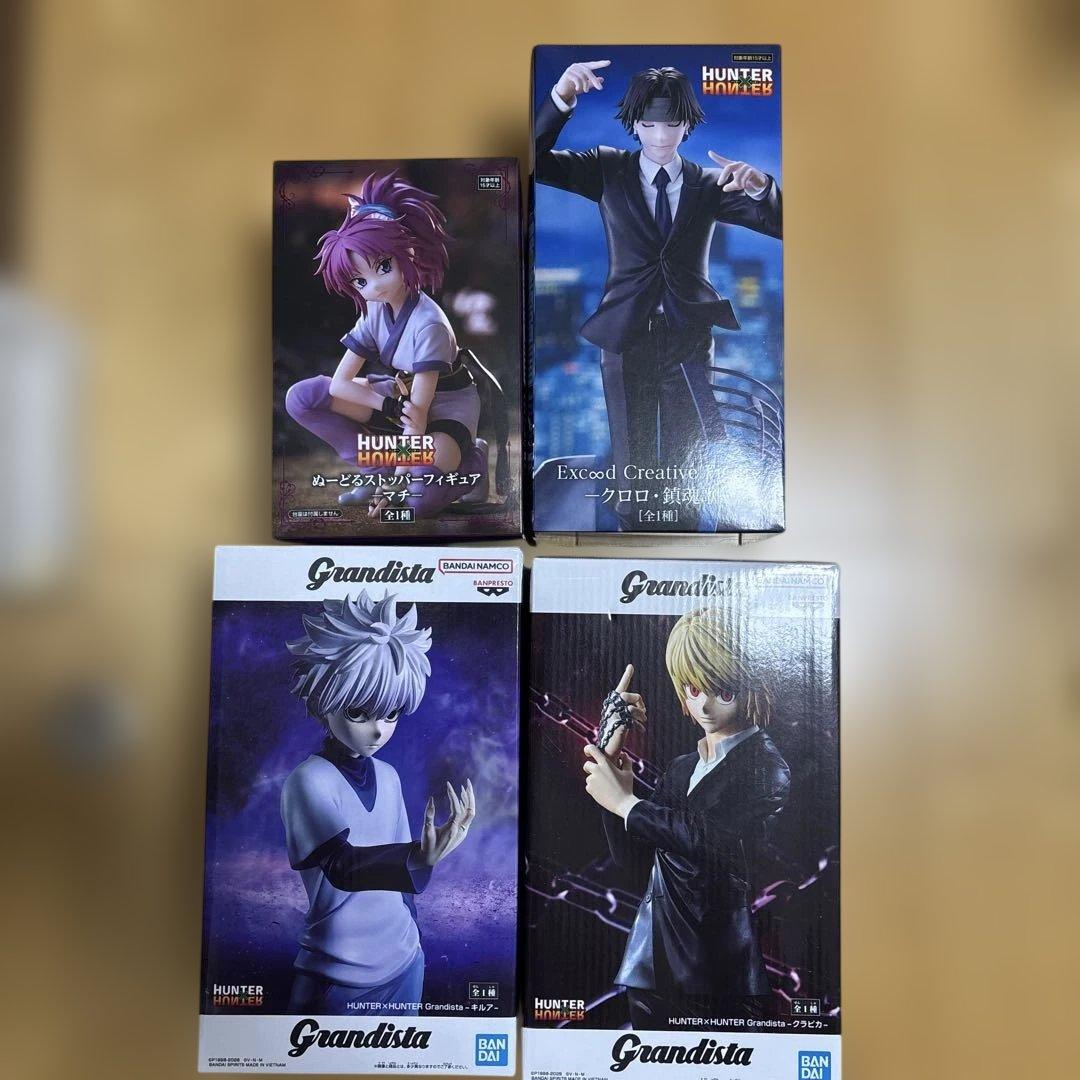 新品未開封】ハンターハンター キルア クラピカ クロロ マチ