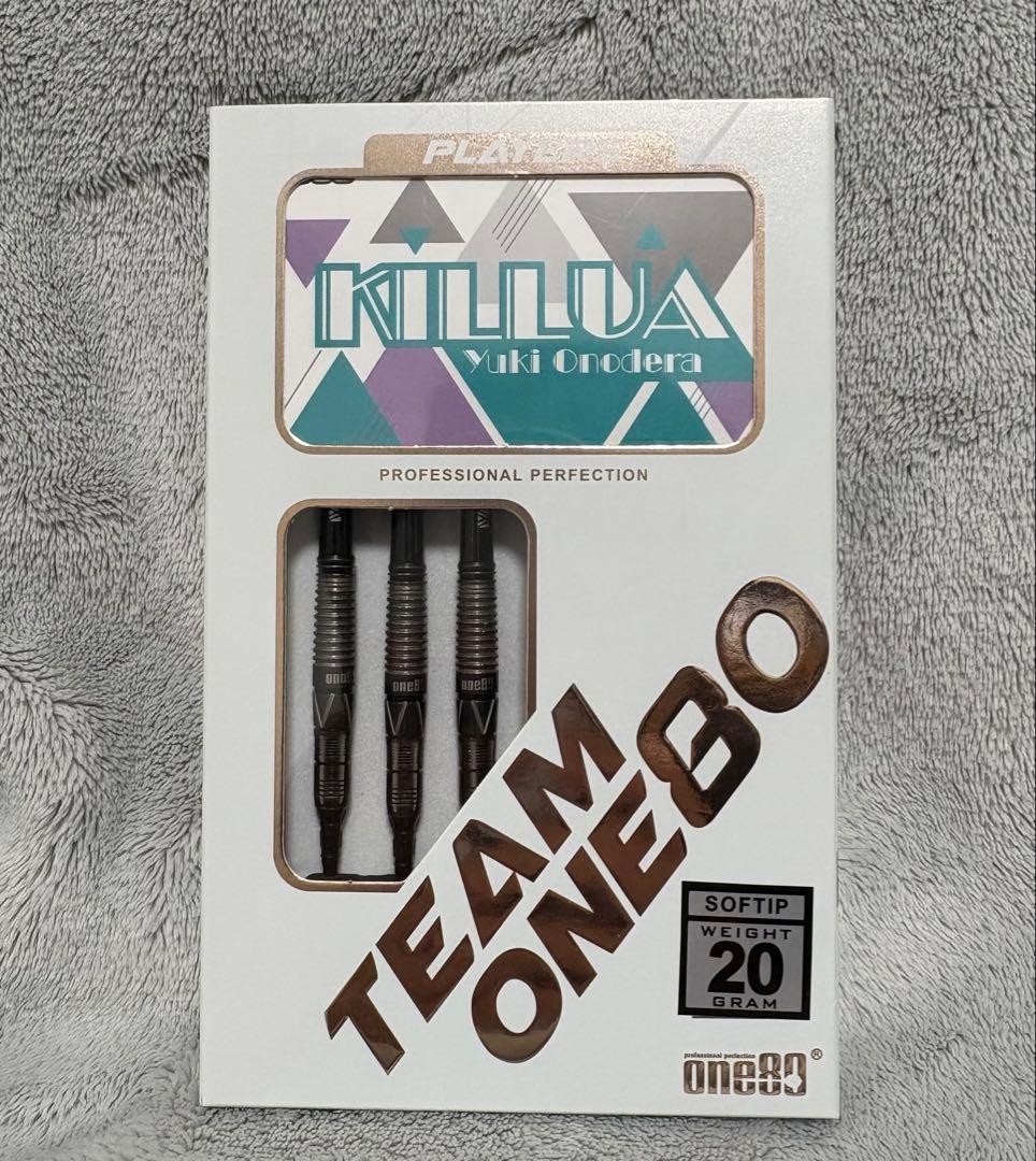 One80 KILLUA(キルア) 20g ダークブラック 小野寺由貴選手モデル ONE80 KILLUA キルア 2BA20g ダークブラック 小野寺由貴選手 ダーツ バレル