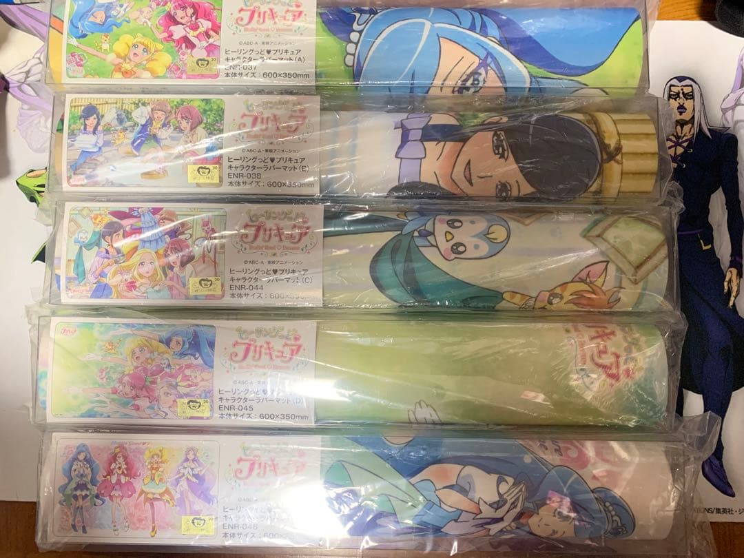 ヒーリングっどプリキュア ラバーマット ABCDE
