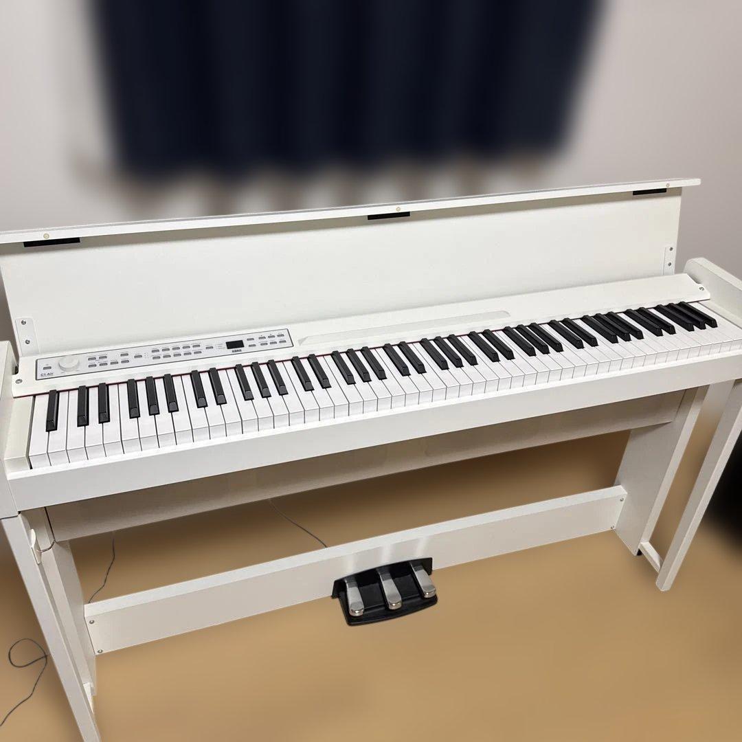 【送料込み】KORG C1 Air 白　ホワイト　電子ピアノ