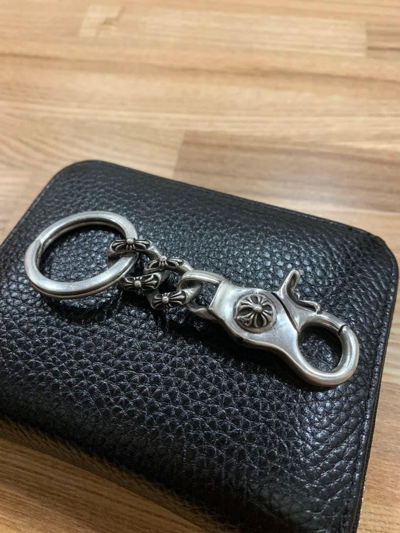 925 シルバー　キーリング　クロス