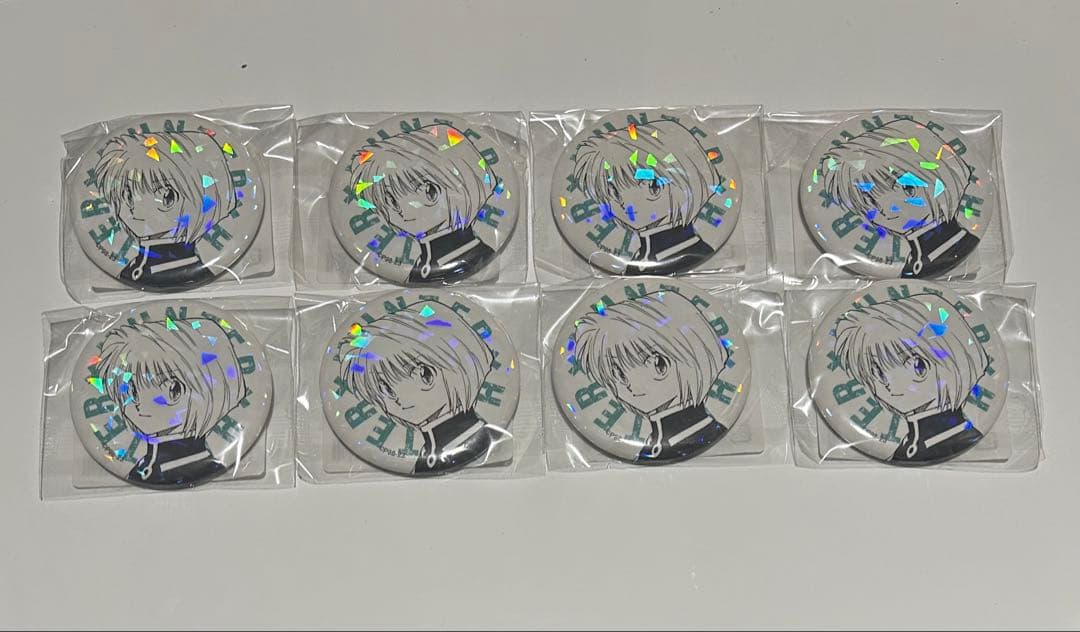 HUNTER×HUNTER　オールスター缶バッジ　クラピカ　幻影旅団　正面