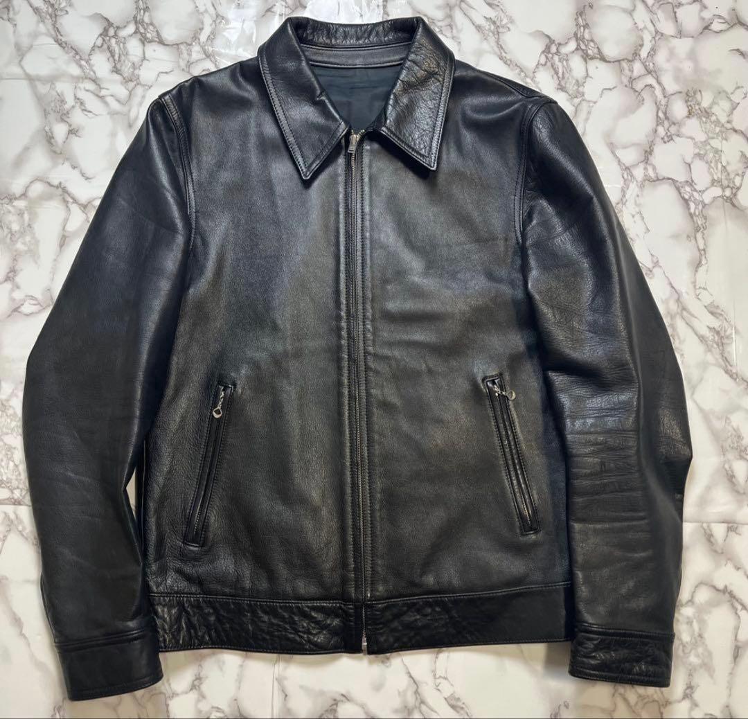 WAKO MARIA シングルレザーライダース 中古・古着通販】WACKO MARIA (ワコマリア) シングルライダース