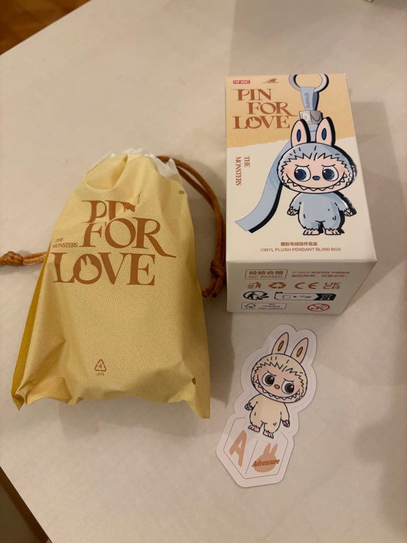 PINFORLOVE ラブブイニシャル　A