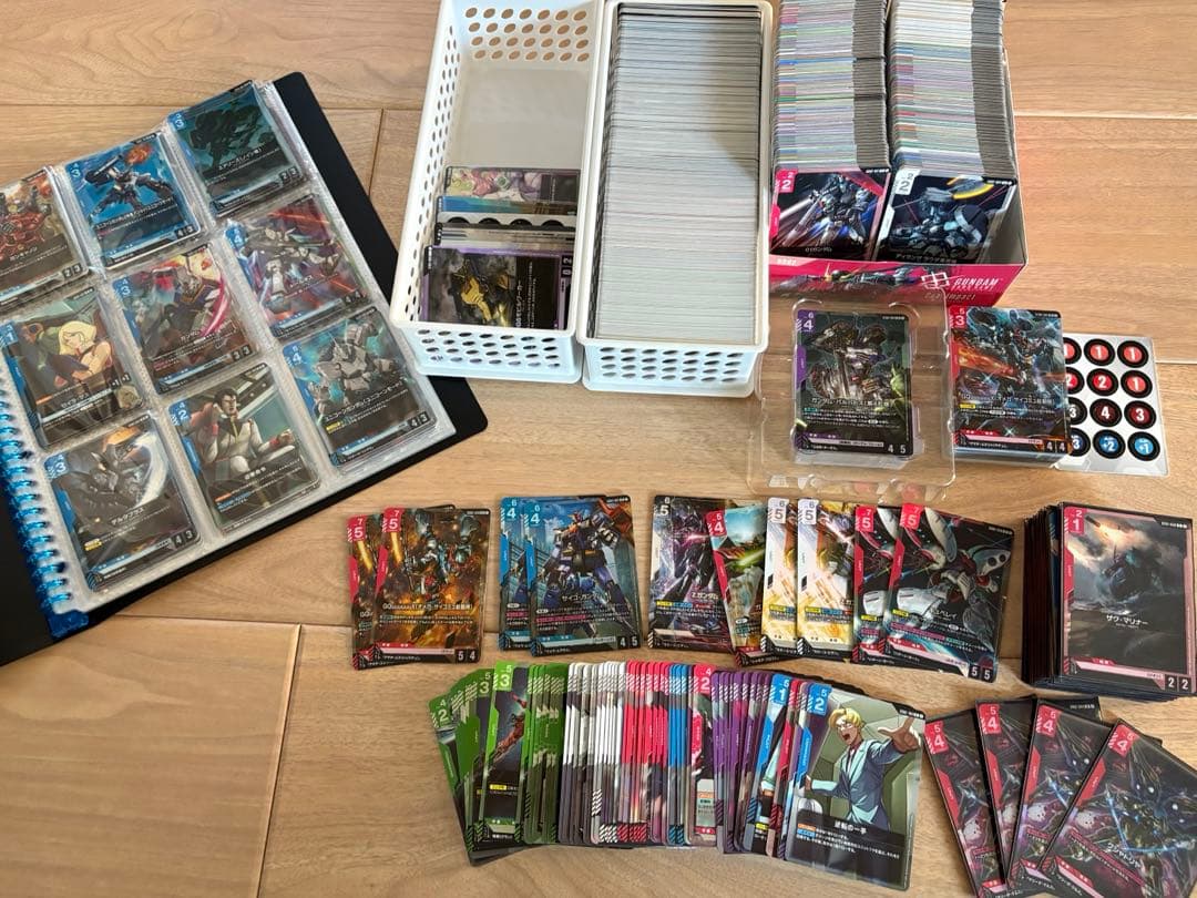ガンダムカードゲーム 引退品 美品 引退品 ガンダムカードゲーム 青紫バルバトス アグロ 高レート