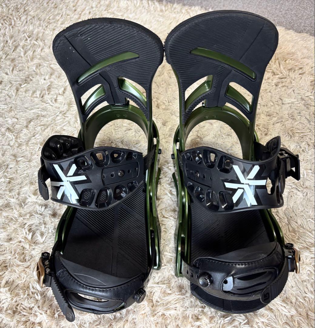 最終値下げ‼️バートンMISSION ビンディング Mサイズ オリーブグリーン