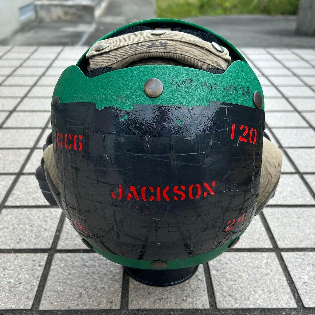 米軍　デッキクルーヘルメット　FLIGHT DECK　グリーン　ミリタリー ・４