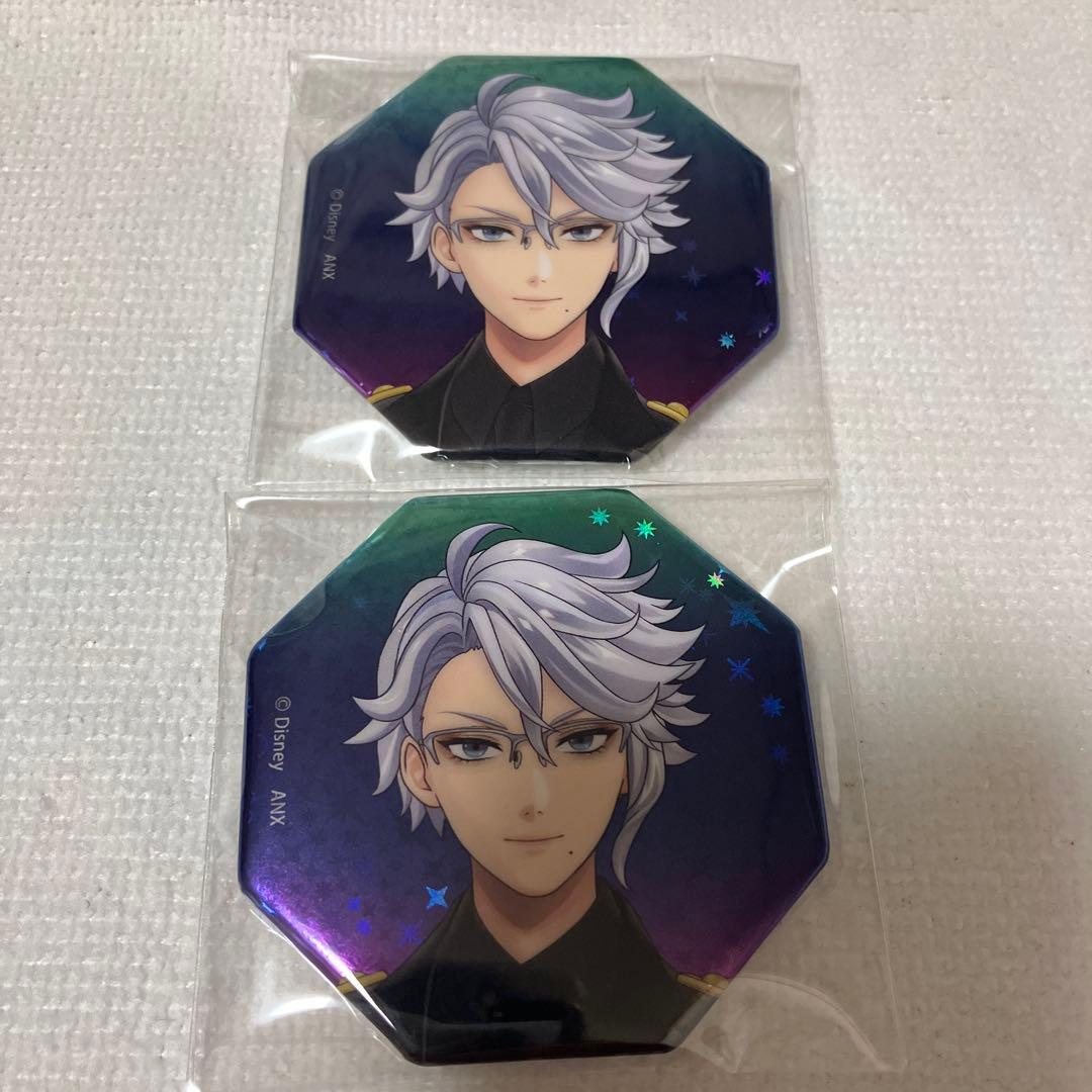 ツイステ ブレイジングジュエル 缶バッジ ジャック アズール フロイド