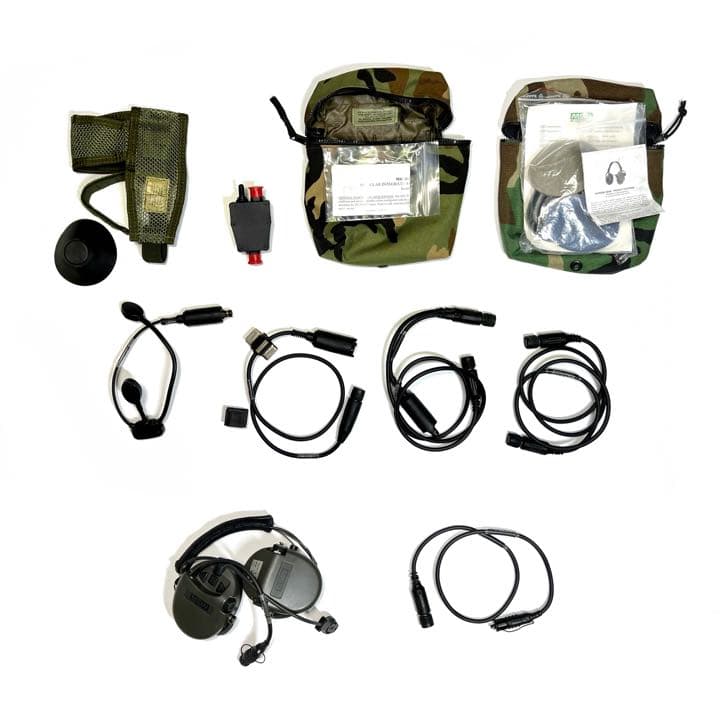 米軍実物 FSBE2 MICH マリタイムヘッドセットキット 10ピン