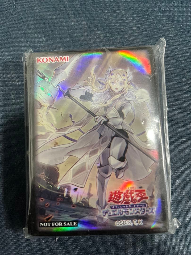 新品未使用　遊戯王 教導の聖女 エクレシア スリーブ Ys35e 白の聖女エクレシア 60枚 遊戯王 カードスリーブ プロテクター