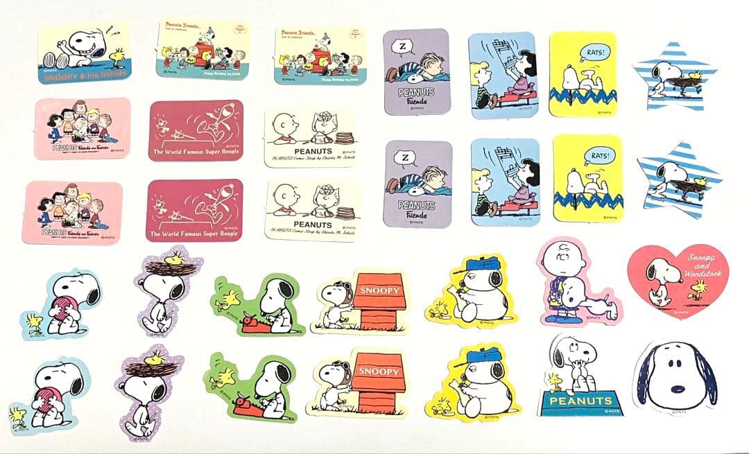 シール 31枚 セット スヌーピー サンリオ - メルカリ