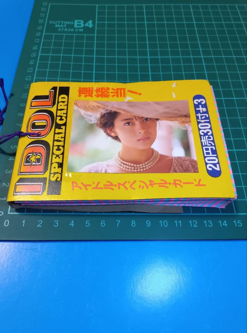 駄菓子屋【中山美穂】駄玩具 昭和レトロ ブロマイド PPカード アイドル