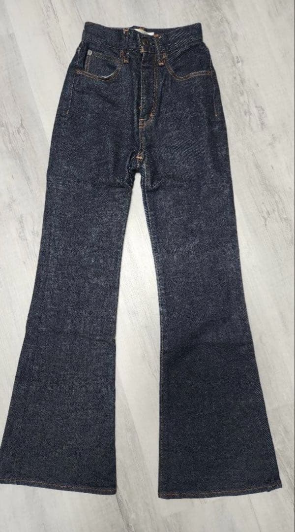 moussy mvs flare 22 ワンウォッシュ