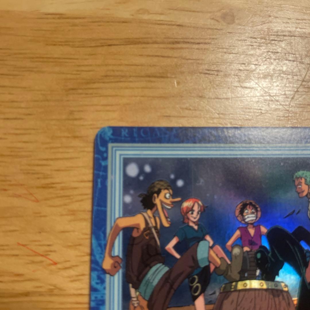 初期 絶版 ワンピースカードダス ハイパーバトル ルフィ海賊団 S57 進