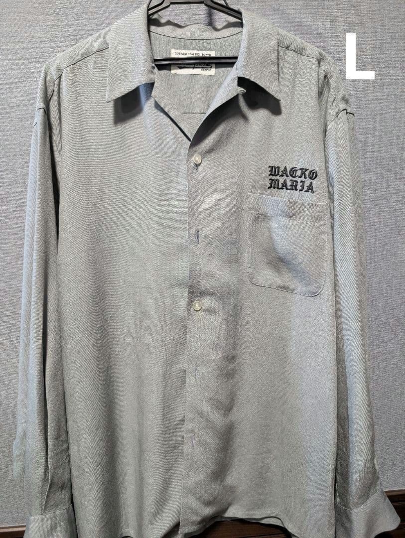 【L】wackomaria 50s shirt L/S -TYPE 2-
