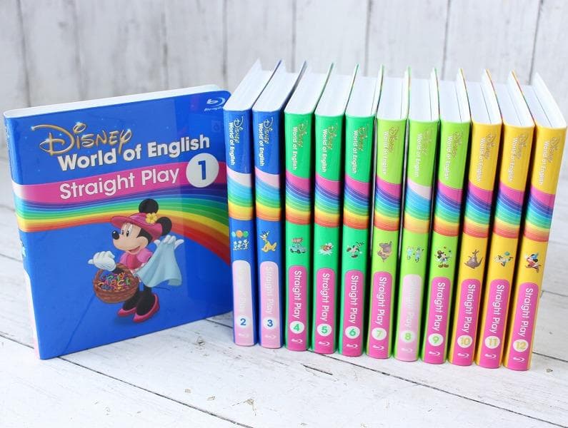 21年購入 DWE ブルーレイ ストレートプレイ ディズニー英語システム