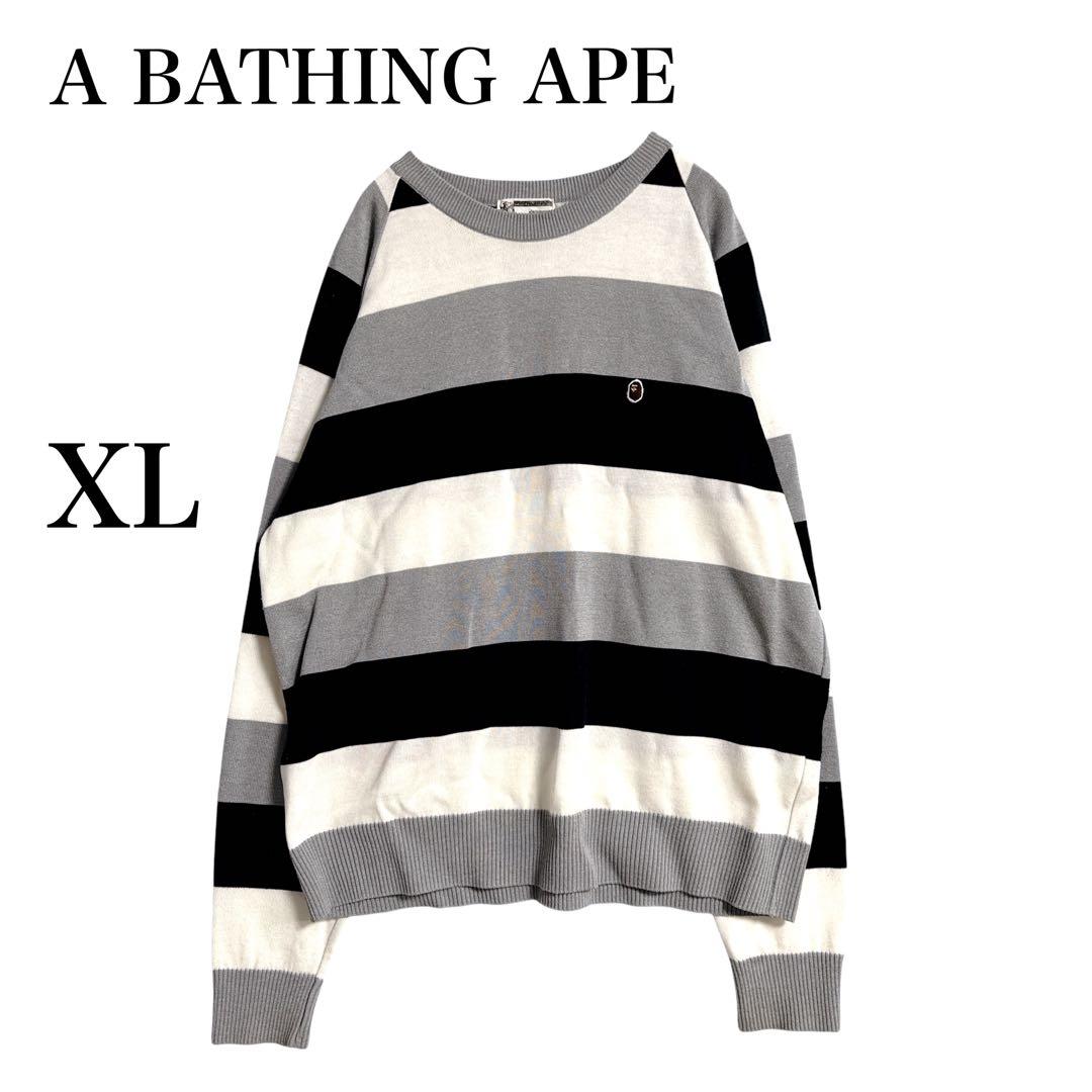 A Bathing Ape セーター 初期タグ 90s XL ボーダー 楽天市場】古着 A BATHING APE アベイシングエイプ ウールブレンド
