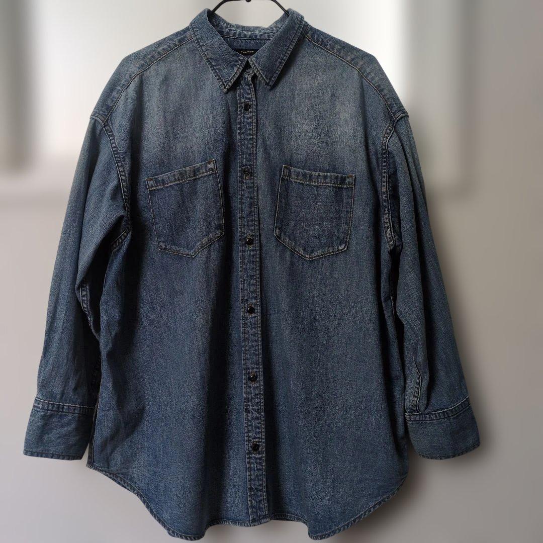 ジャーナルスタンダード ライトオンスデニムシャツ 2024SS ゆったり