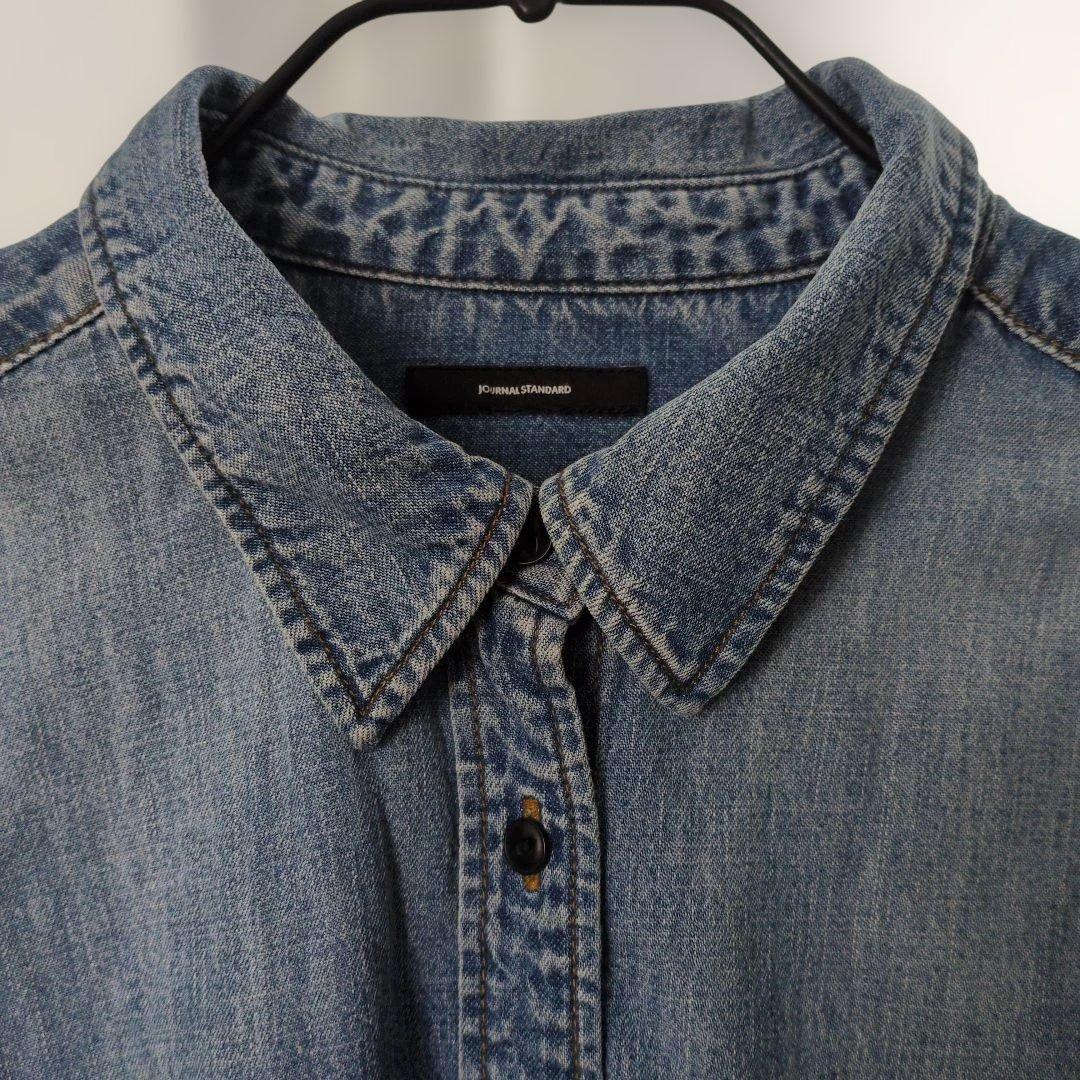ジャーナルスタンダード ライトオンスデニムシャツ 2024SS ゆったり