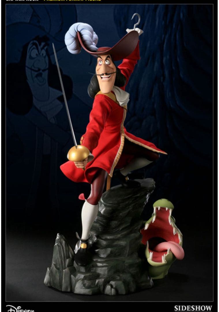 Sideshow ディズニー　フック船長 フィギュア