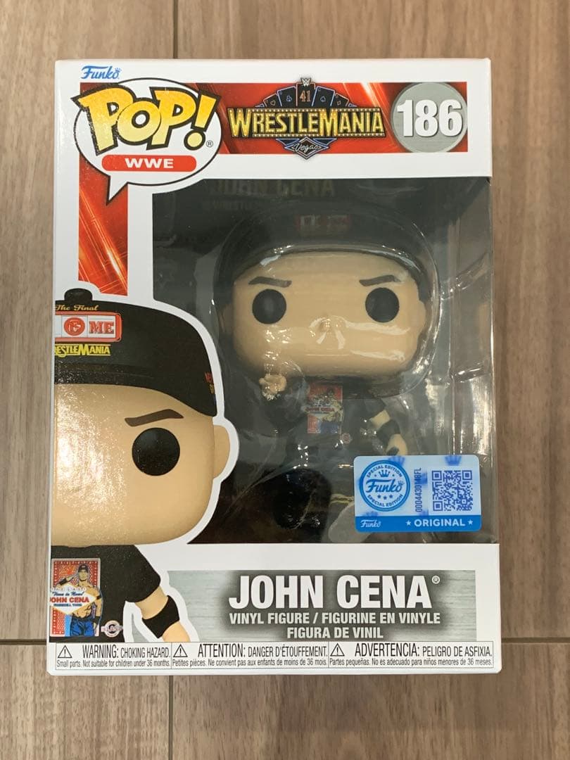 限定品】WWE Funko ジョン・シナ Wrestlemania 41
