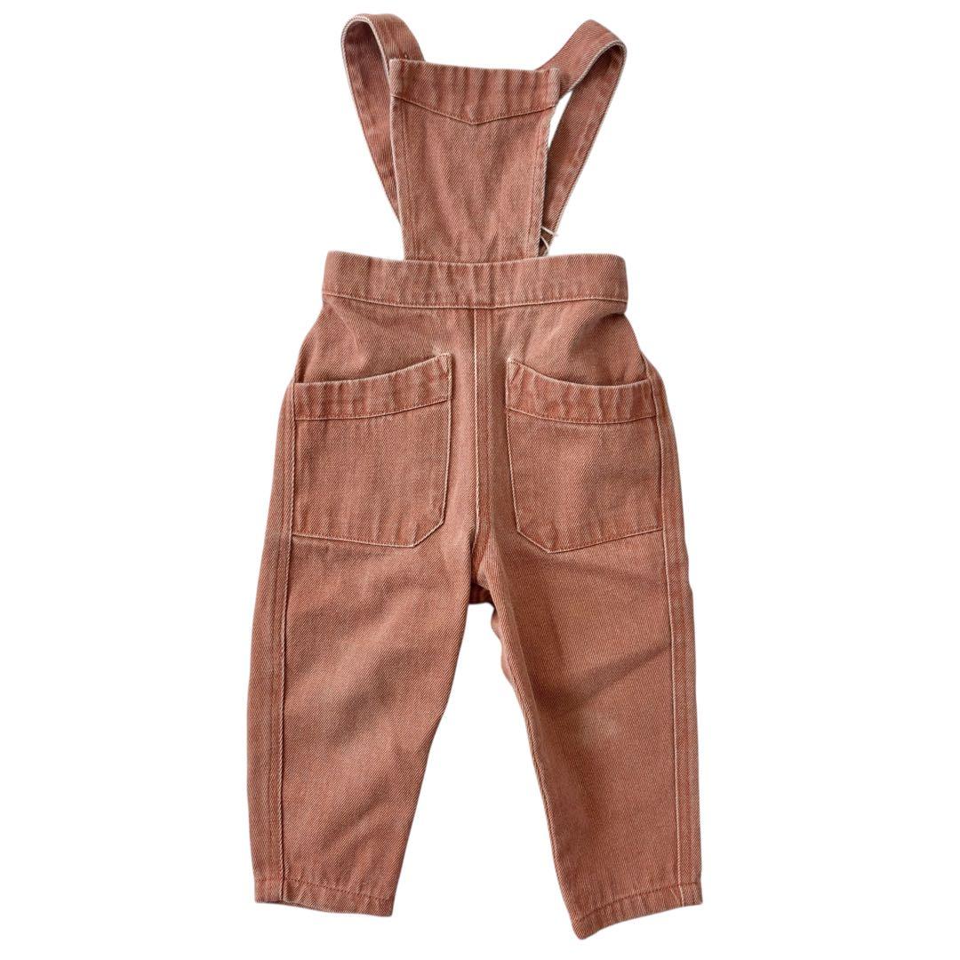 SOOR PLOOM ソーアプルーム サロペット ブラウン 2y 92cm Soor Ploom（ソーアプルーム）／ELOISE PINAFORE - PEDRA - 世界中の