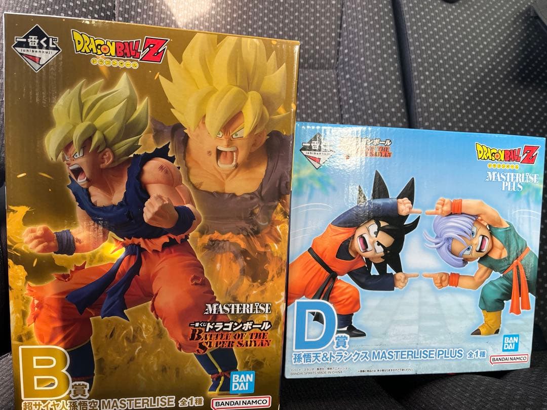 一番くじ　ドラゴンボール　一番くじ　B D 賞　フィギュア　2種セット