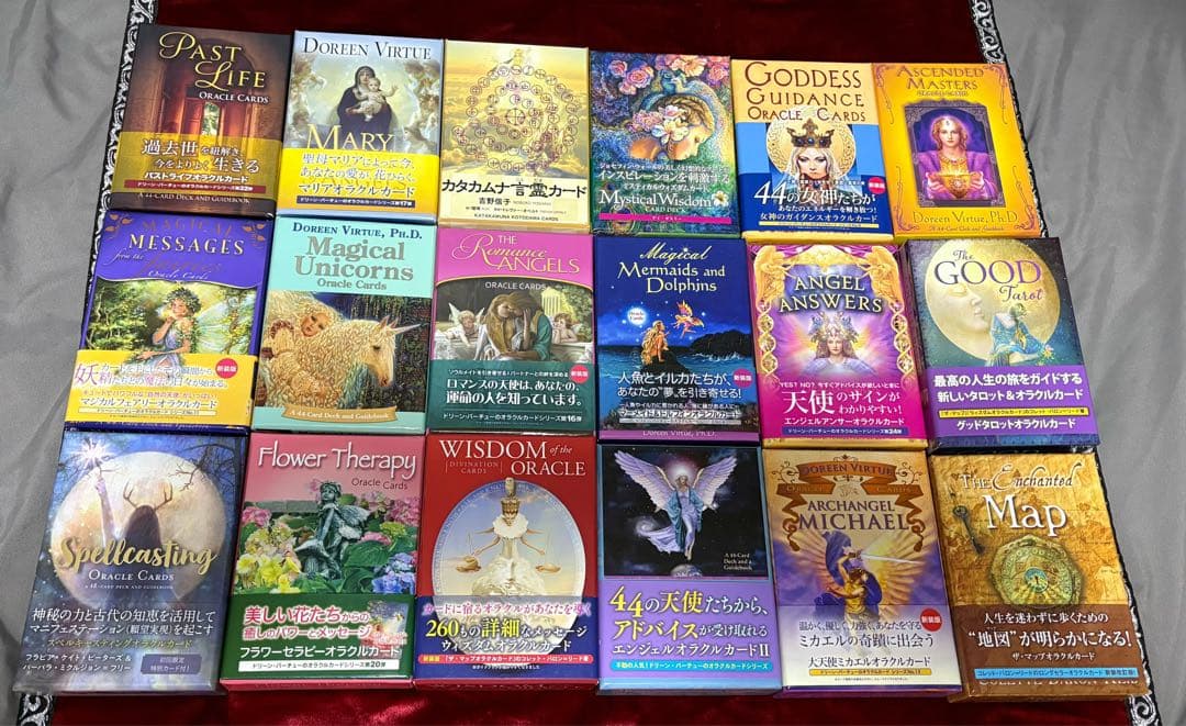 ロマンスエンジェルオラクルカード　全部で18点 Amazon.co.jp: ロマンスエンジェルオラクルカード-メタル缶の初心者の