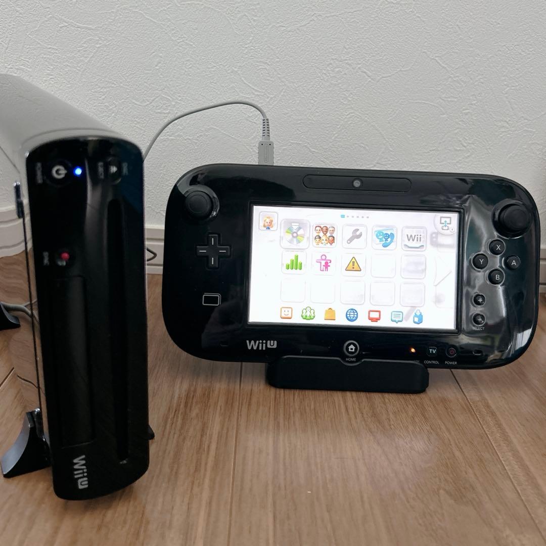 Wii U 本体 32GB ソフト5本付き - メルカリ