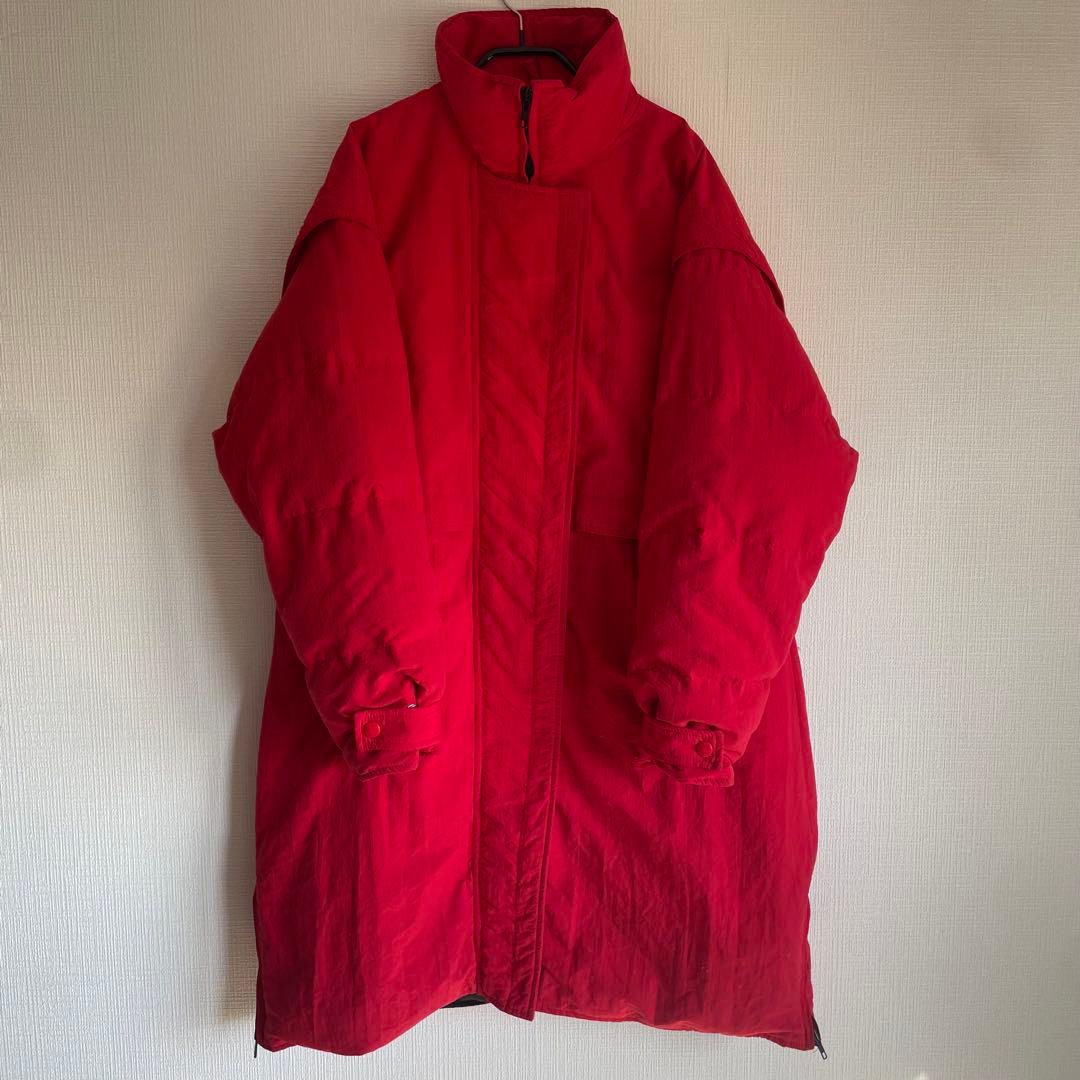80s USA製WOOLRICH ウールリッチ ダウンコート M レッド 古着 - メルカリ