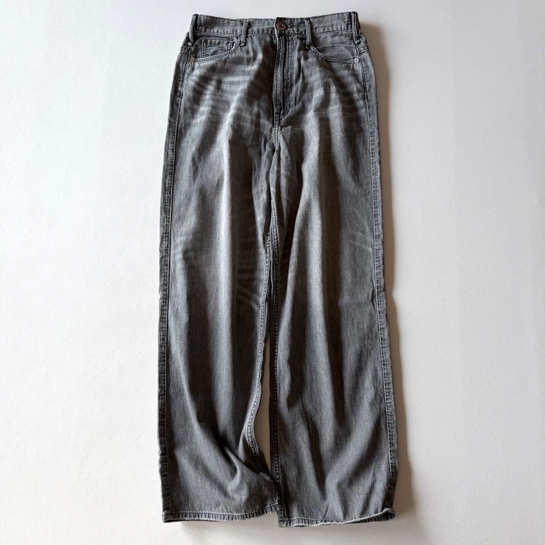 25SS✨アッパーハイツ　LAZY NEICE　ワイドストレートデニム　24