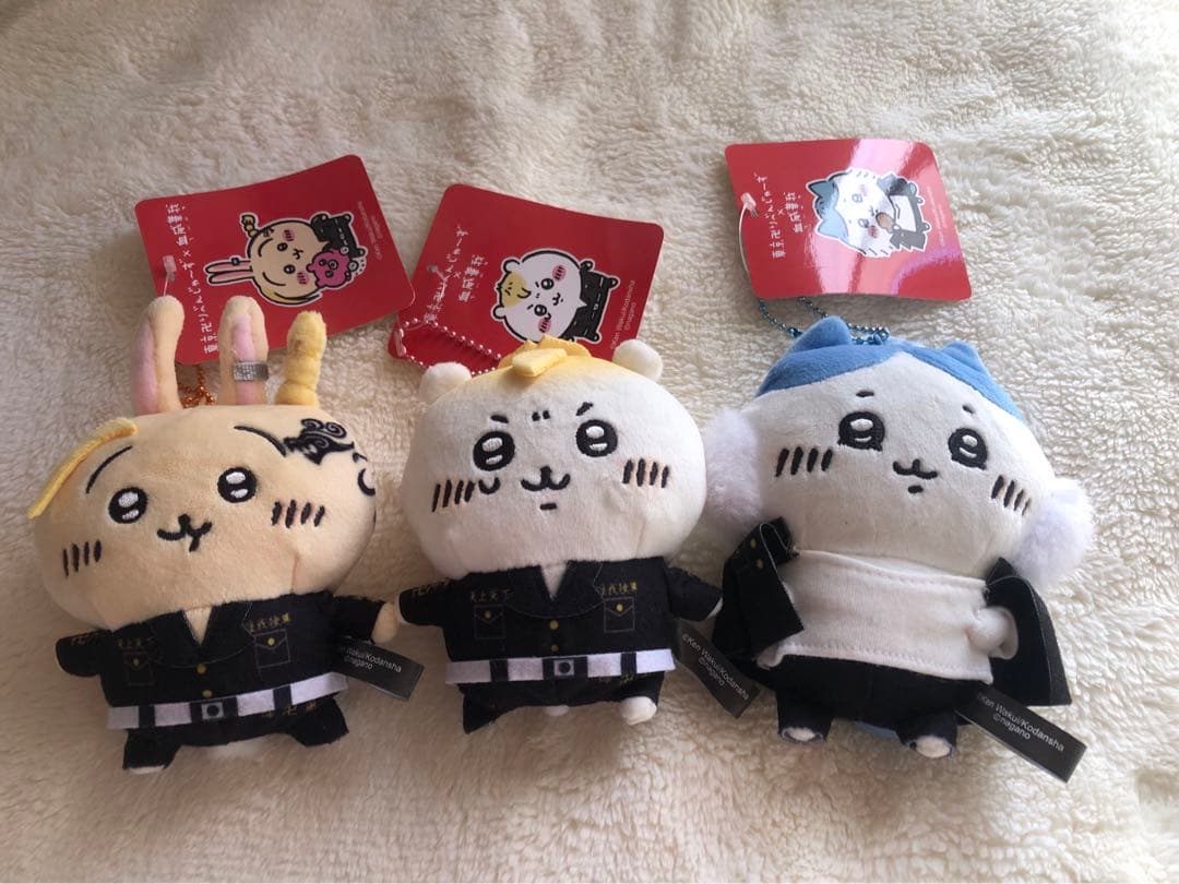 ちいかわ　東京リベンジャーズ　キーチェーンぬいぐるみマスコット　ちいリベ 2026年最新】ちいかわ 東京リベンジャーズ ぬいぐるみの人気アイテム