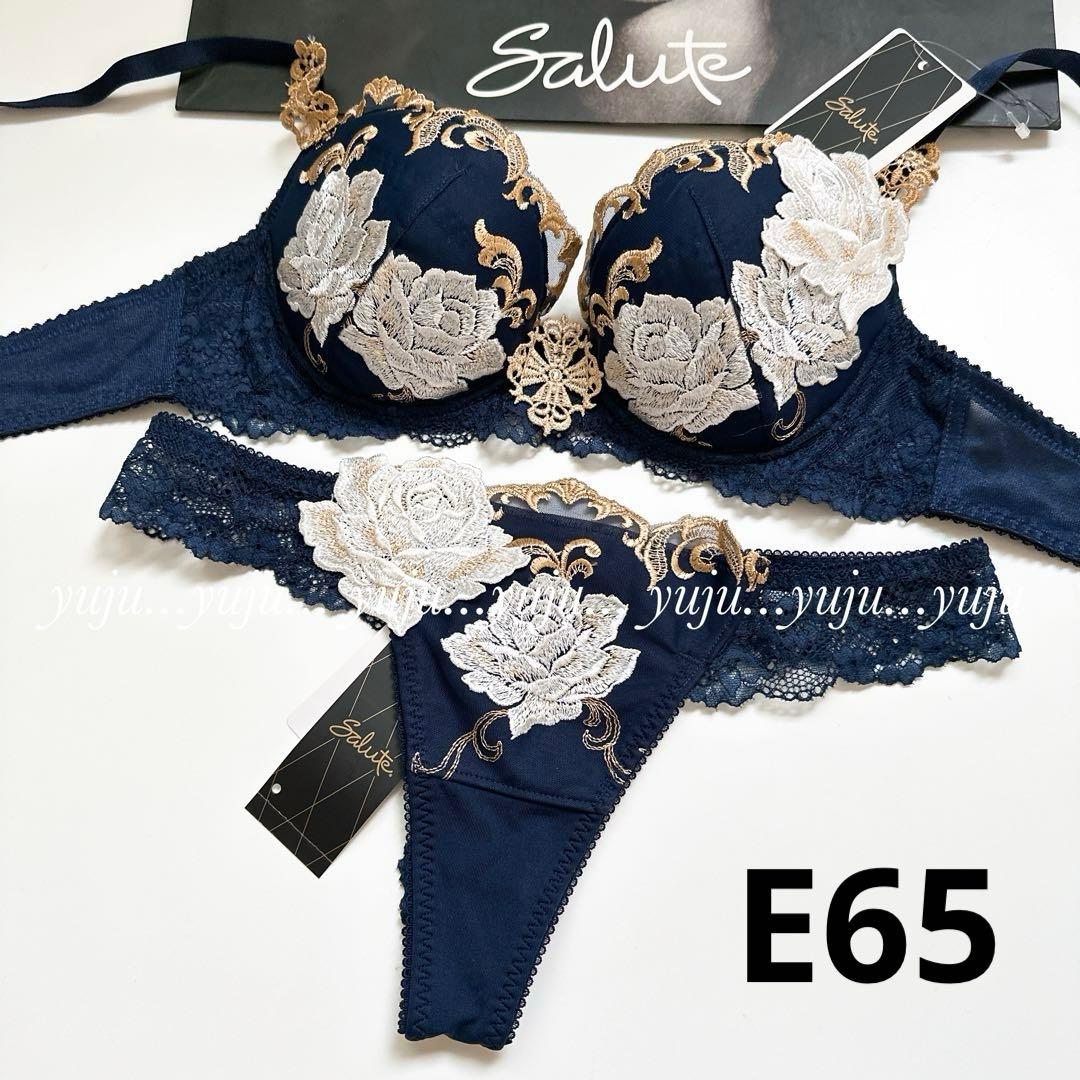 ワコール/サルート 73 新品タグ付 P-upブラショーツ E65