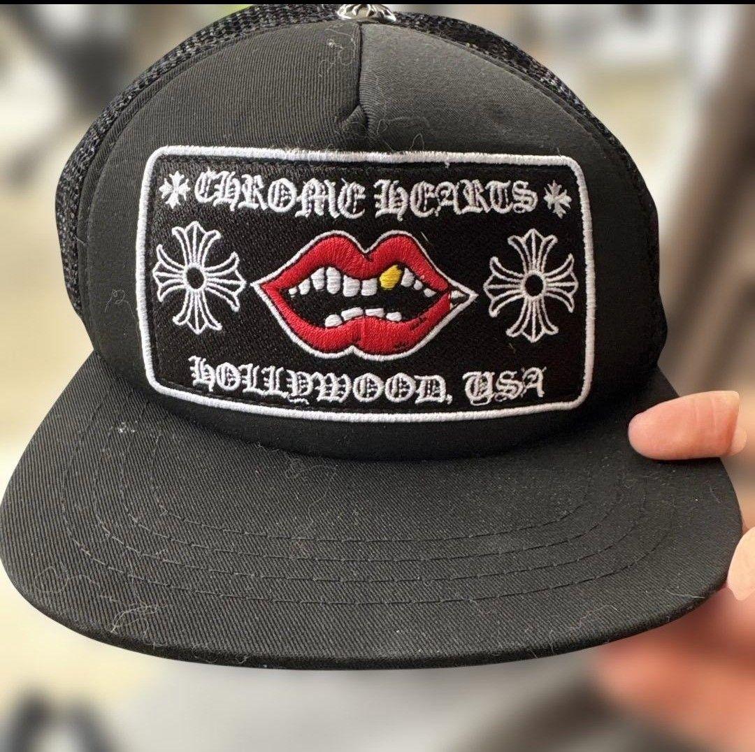 日*ト様 クロムハーツトラッカーキャップ クロムハーツトラッカーキャップキングタコブラック|クロムハーツ通販