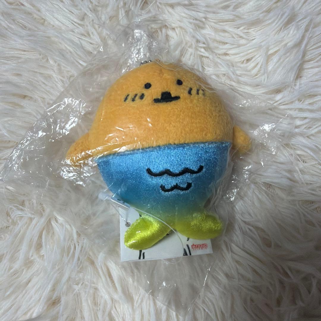 自分ツッコミくま もぐらコロッケ マスコットキーチェーン （さかな