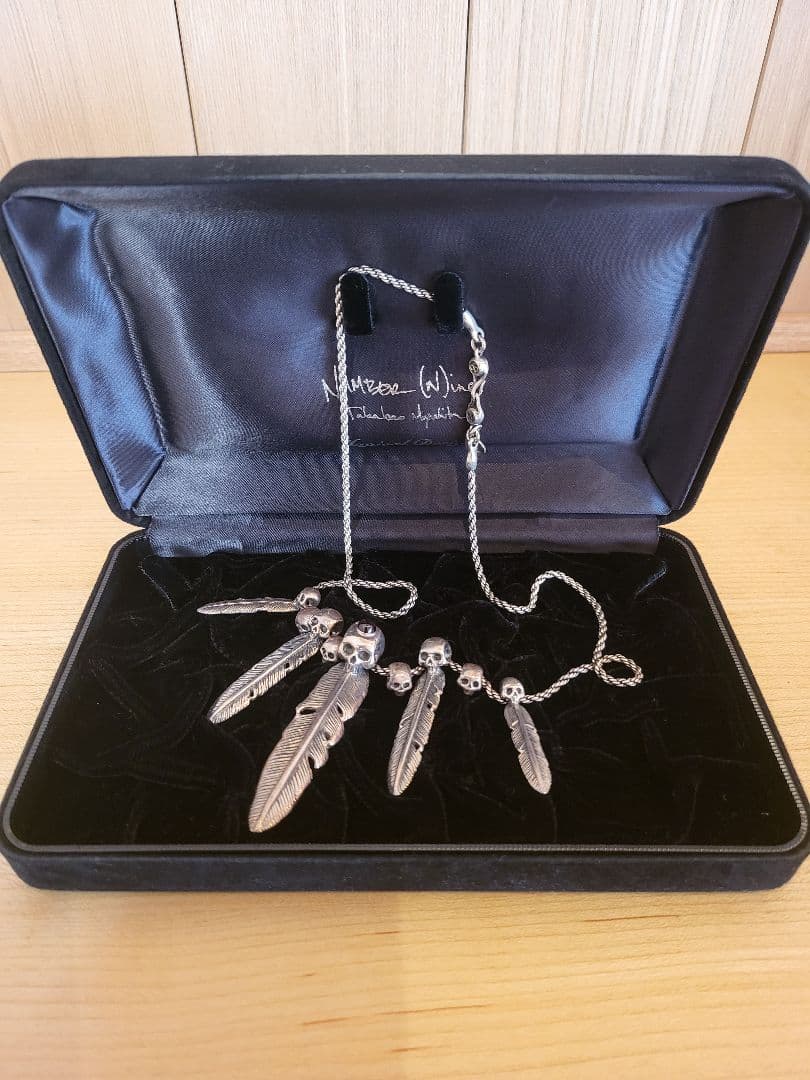 激レア　ナンバーナイン　マジカルデザイン　5連フェザーネックレス　ソロイスト