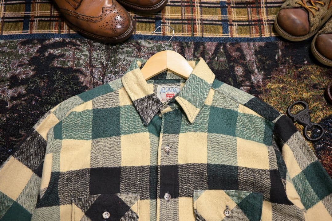 Levi's ALASKA USA Made Turquoise Black !