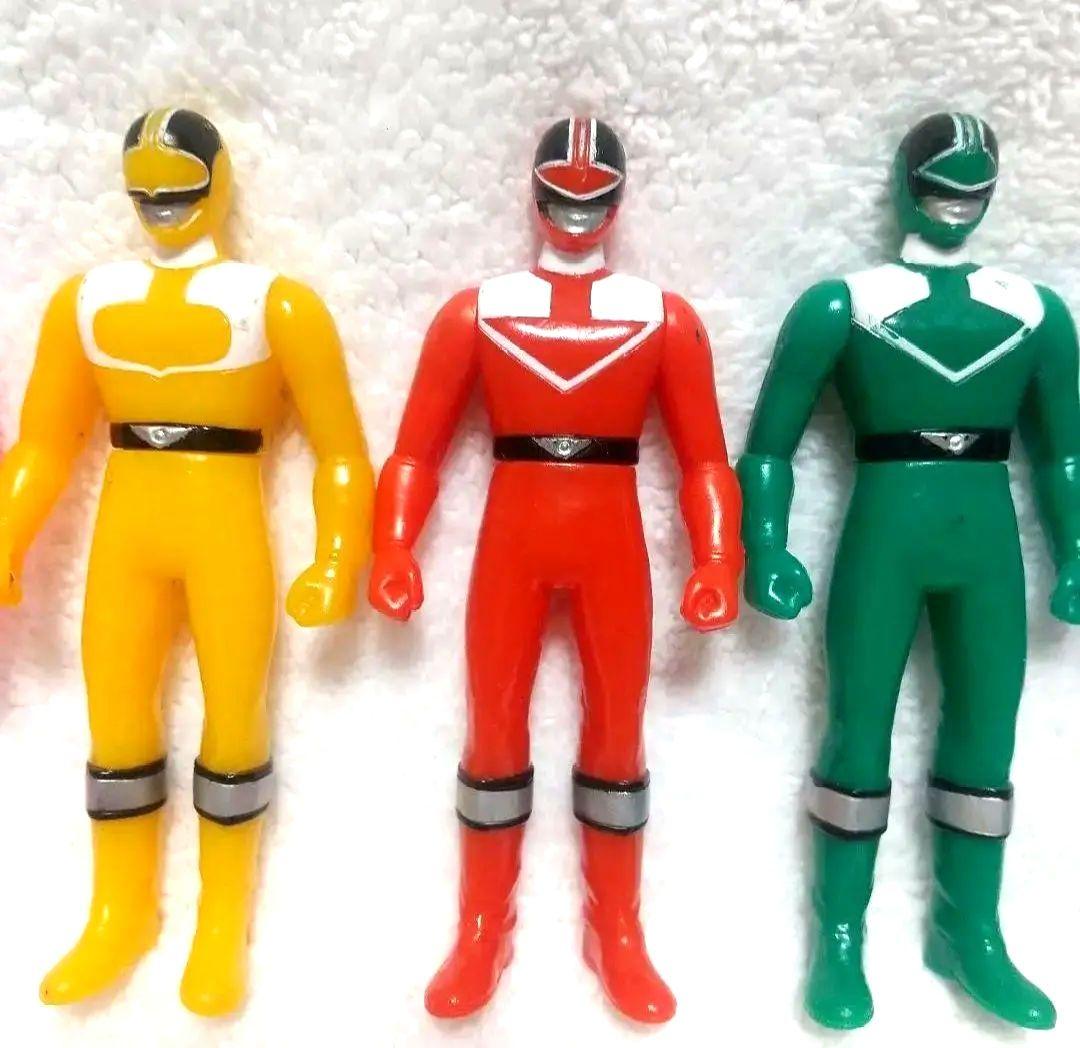 未来戦隊タイムレンジャー''5体 2000年-2001年テレビ朝日 東映 - メルカリ