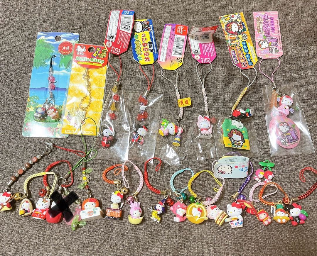 ご当地キティ 根付け 23個セット