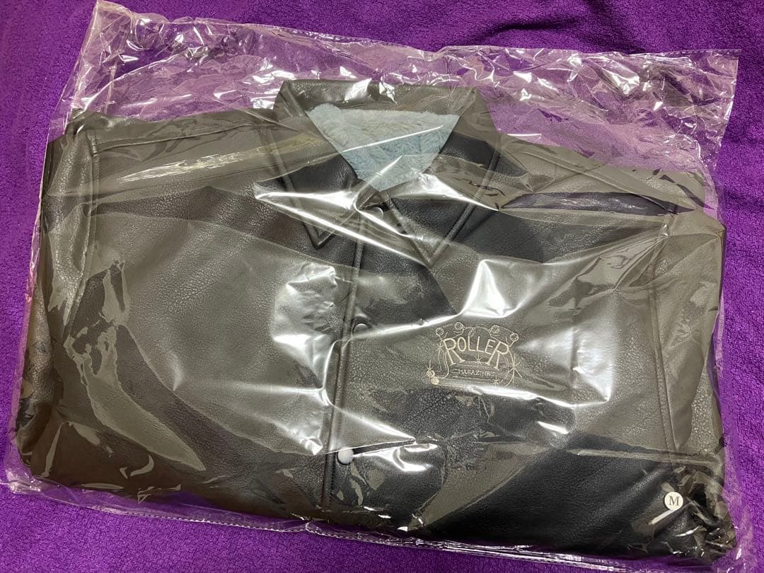 ROLLER ローラー マガジン フェイク レザー COACH JACKET M RIPPER FAKE LEATHER COACH JACKET – ROLLER magazine