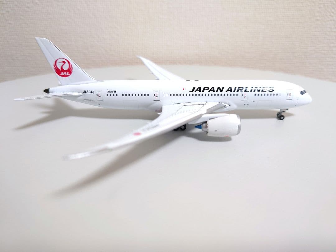 【希少品　JAL B787-8 JA824J 1/400】 PHX04619 1:400 Phoenix Model Japan Airlines B787-8 Reg #JA834J