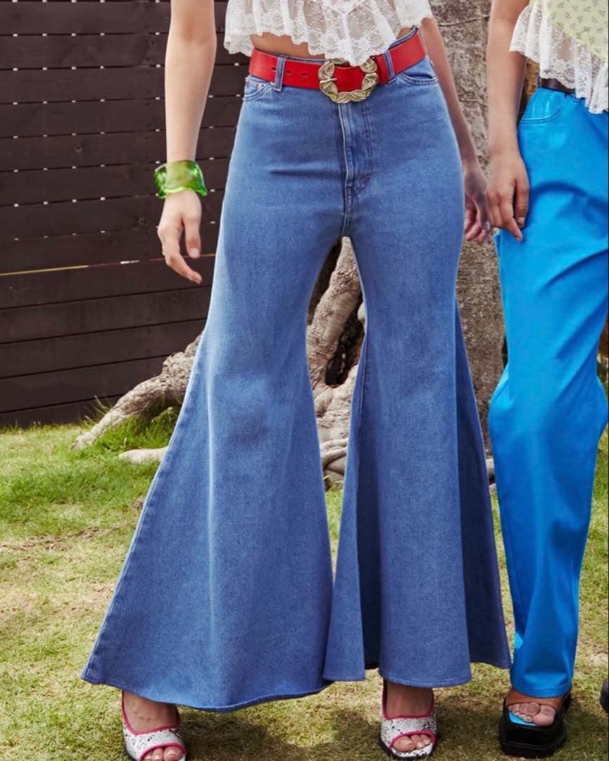 パンツ PAMEO POSE Super Flare Pants PAMEO POSE（パメオポーズ）の「Super Flare Pants（その他パンツ