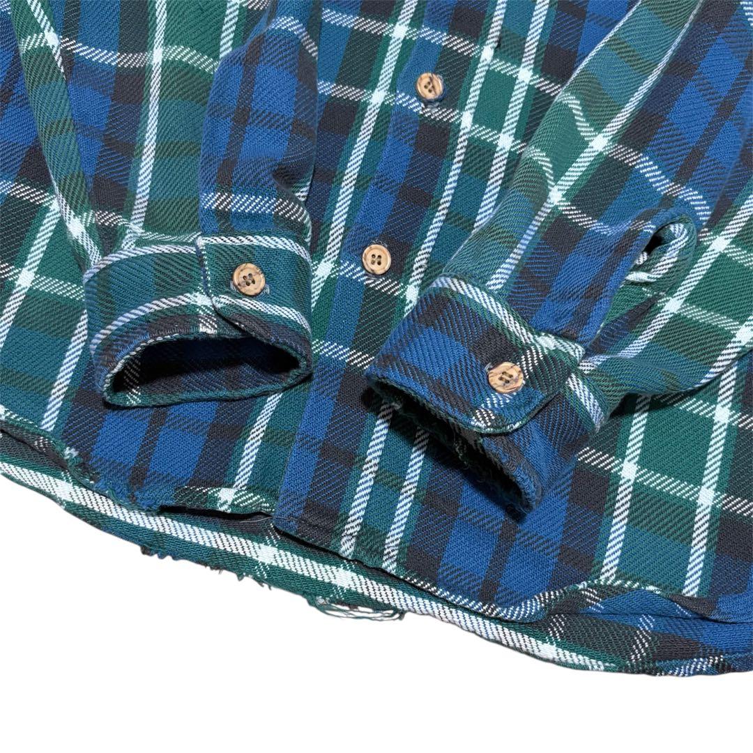 70s BIG MAC ビッグマック フランネルシャツ 好配色 L - メルカリ