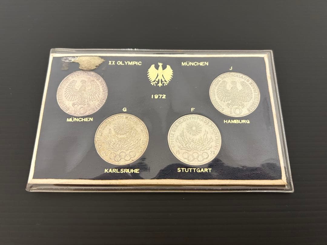 ドイツ 1972年 ミュンヘンオリンピック 10マルク 銀貨