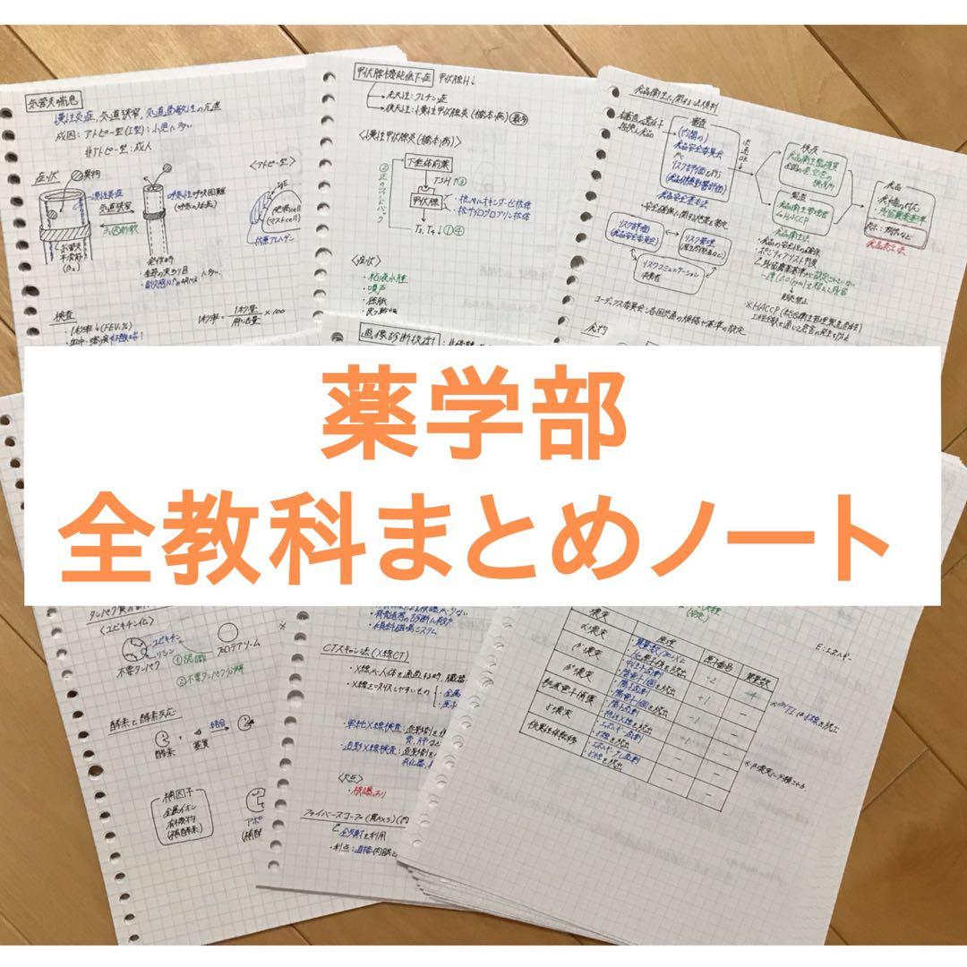 薬剤師国家試験 まとめノート - メルカリ